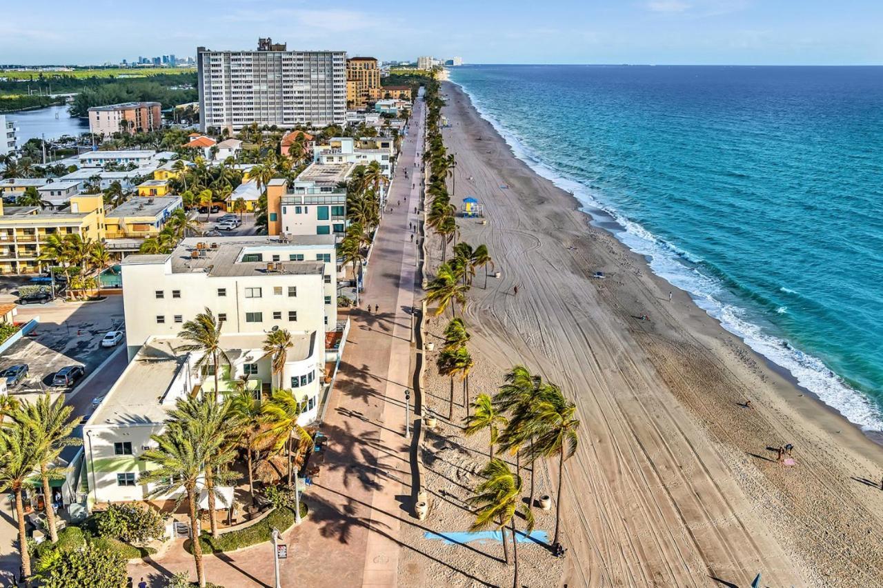 Walkabout 6 Suite On Hollywood Beach With Ocean Views Exteriör bild